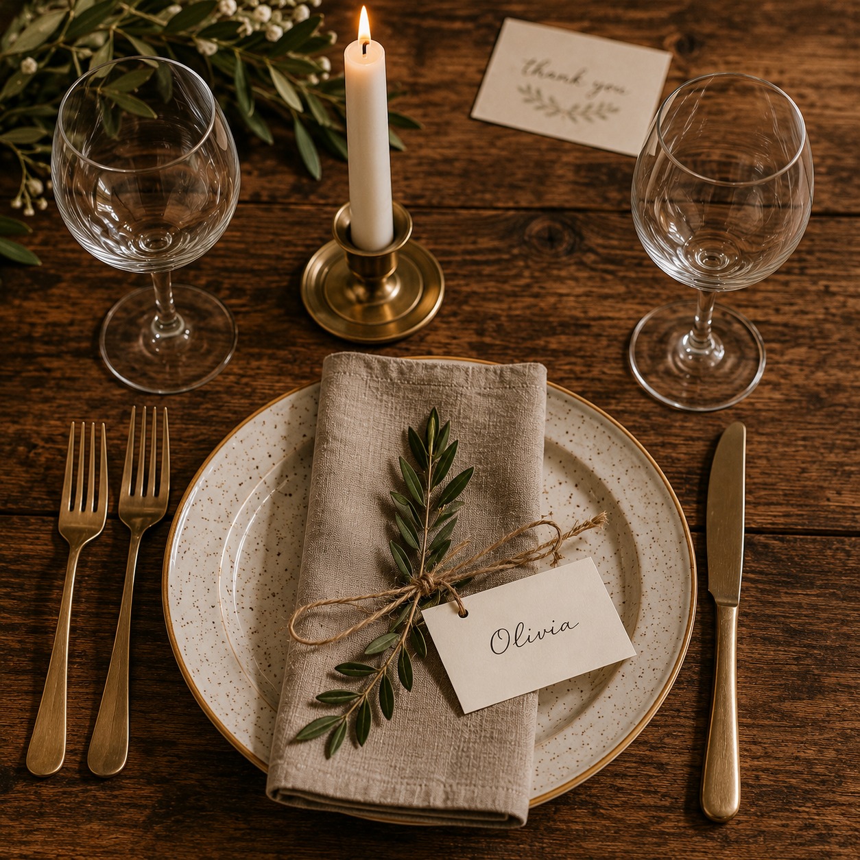 Floral table arrangement